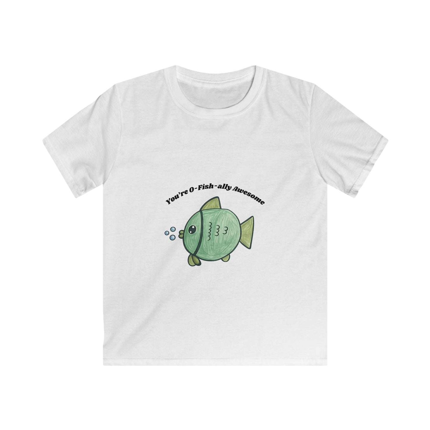 O-Fish-ally Awesome Youth Tshirt