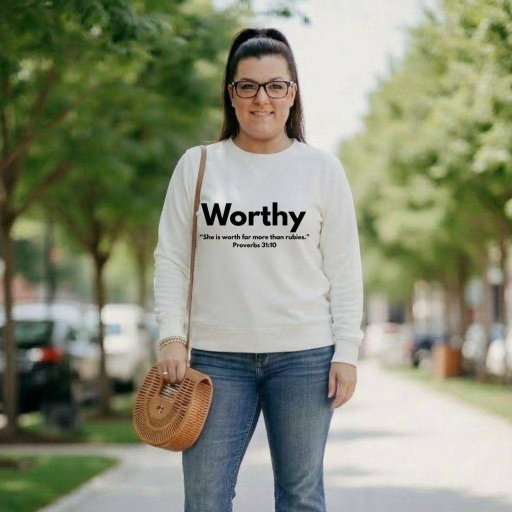 Worthy Woman's Crewneck Sweatshirt