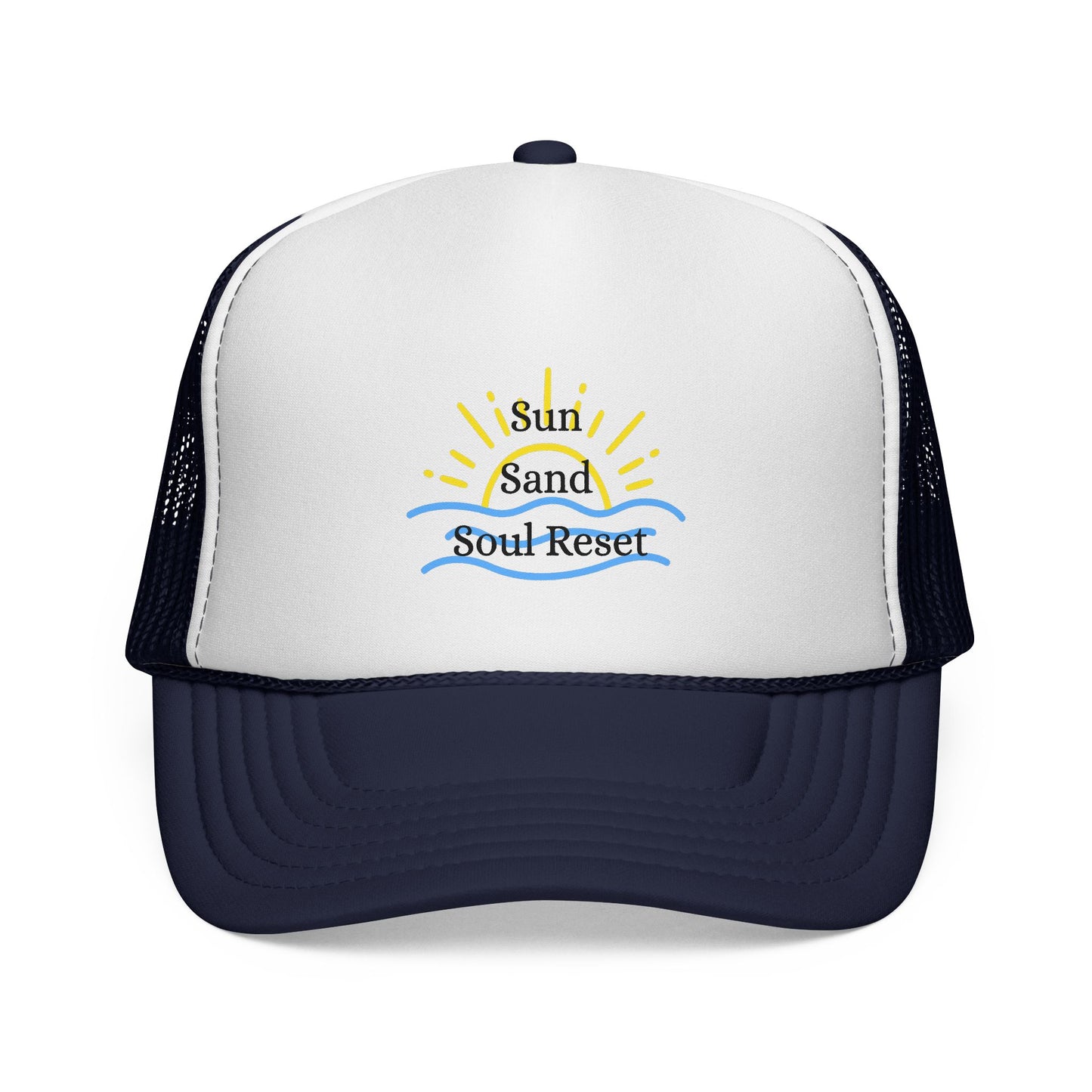 Sun, Sand, Soul Reset Trucker Hat