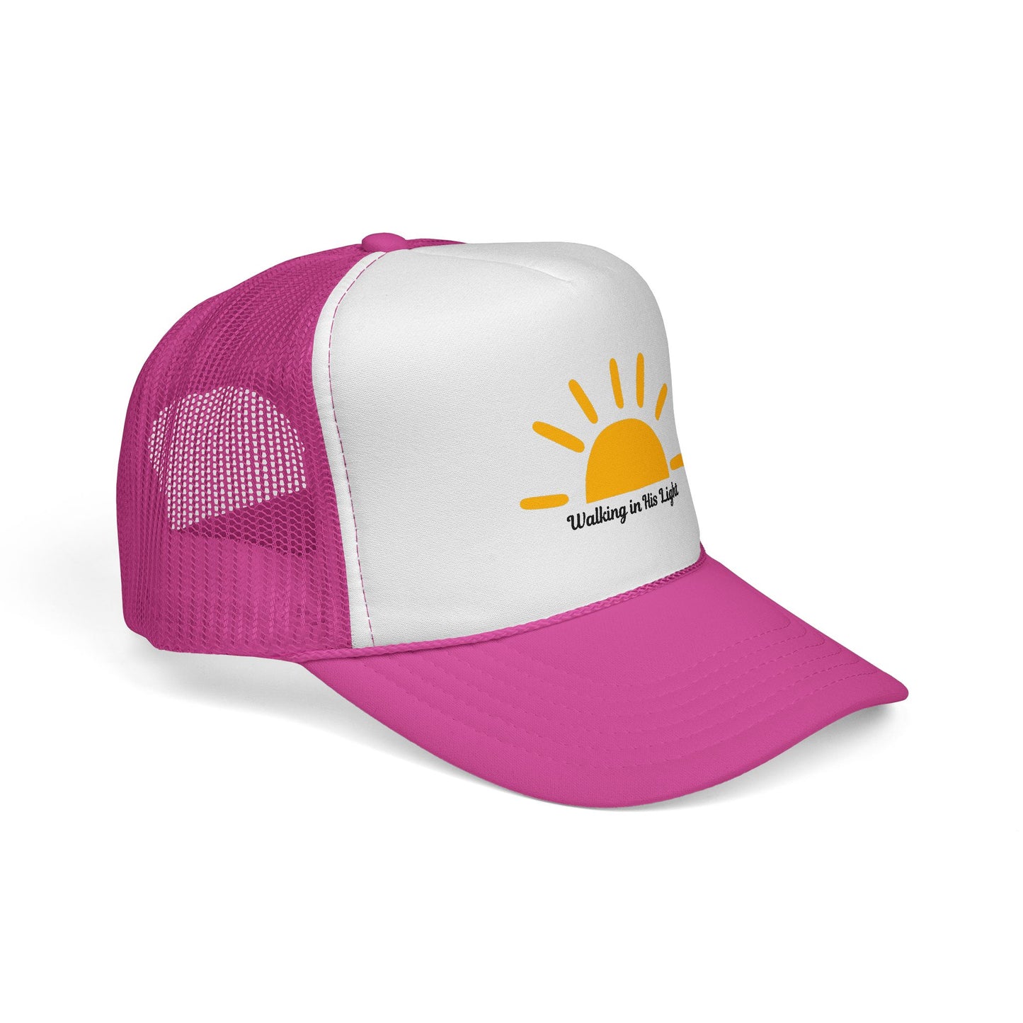 Walking in His Light Trucker Hat