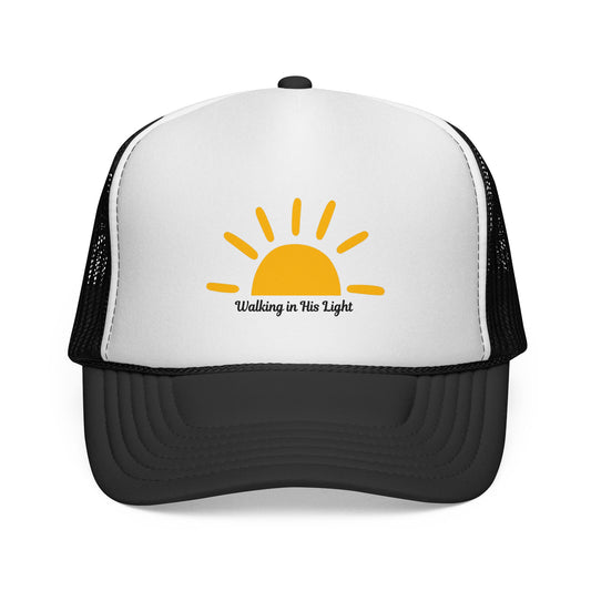 Walking in His Light Trucker Hat