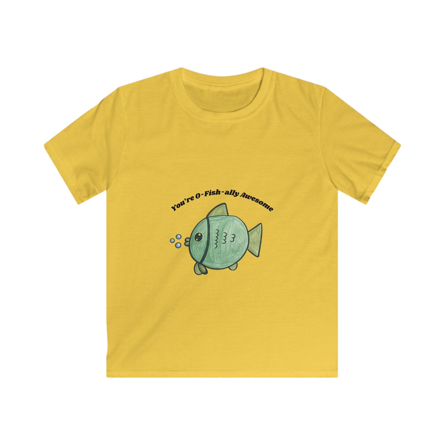 O-Fish-ally Awesome Youth Tshirt