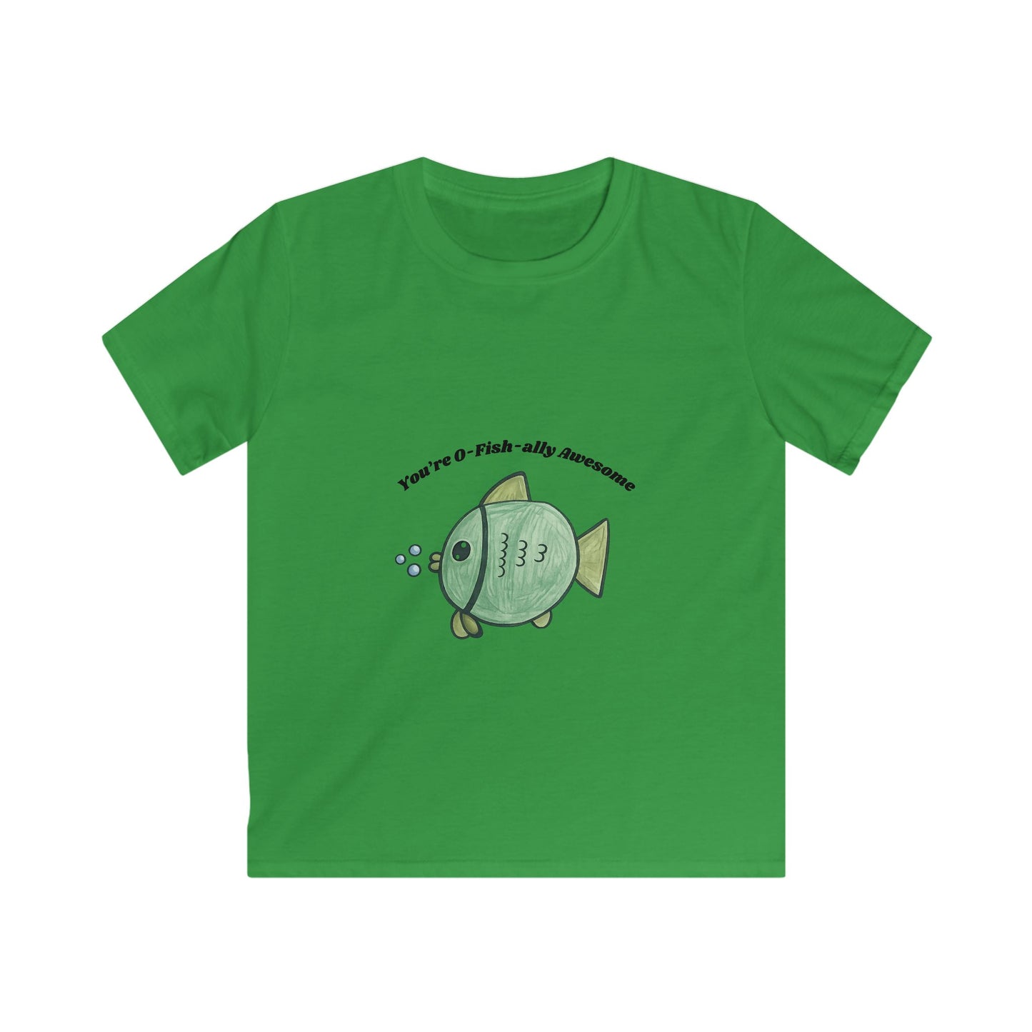 O-Fish-ally Awesome Youth Tshirt