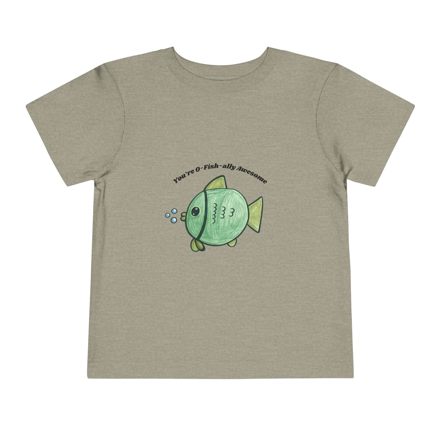 O-Fish-ally Awesome Toddler Tshirt