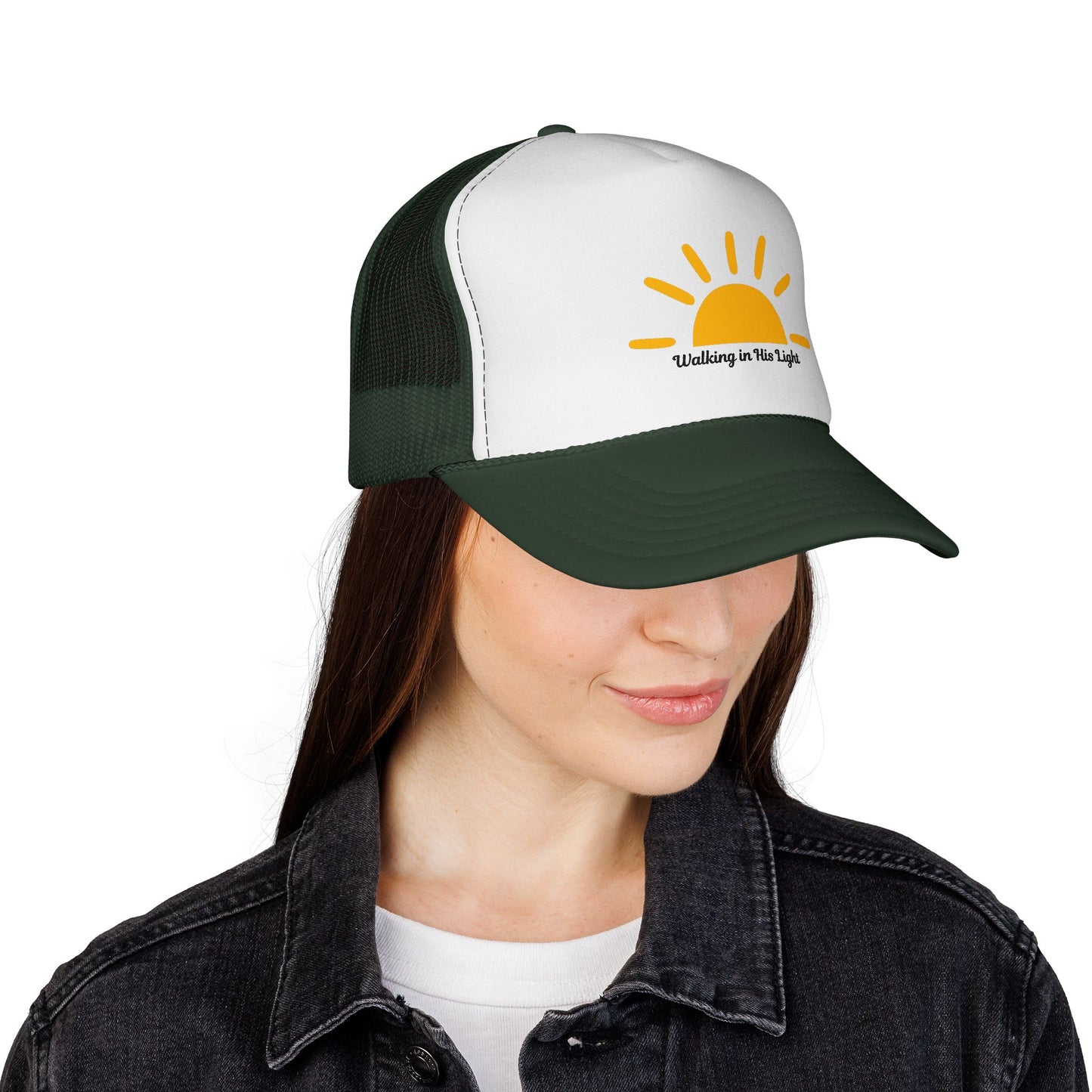 Walking in His Light Trucker Hat
