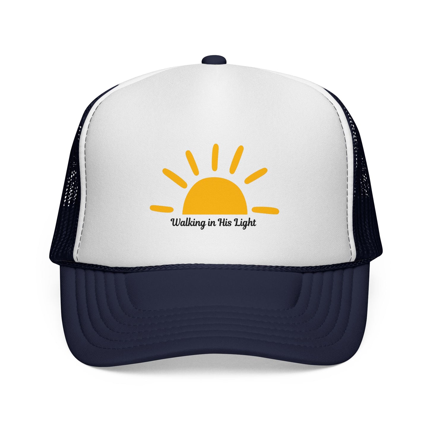 Walking in His Light Trucker Hat