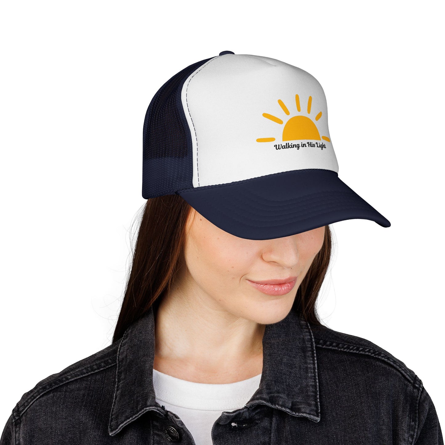 Walking in His Light Trucker Hat