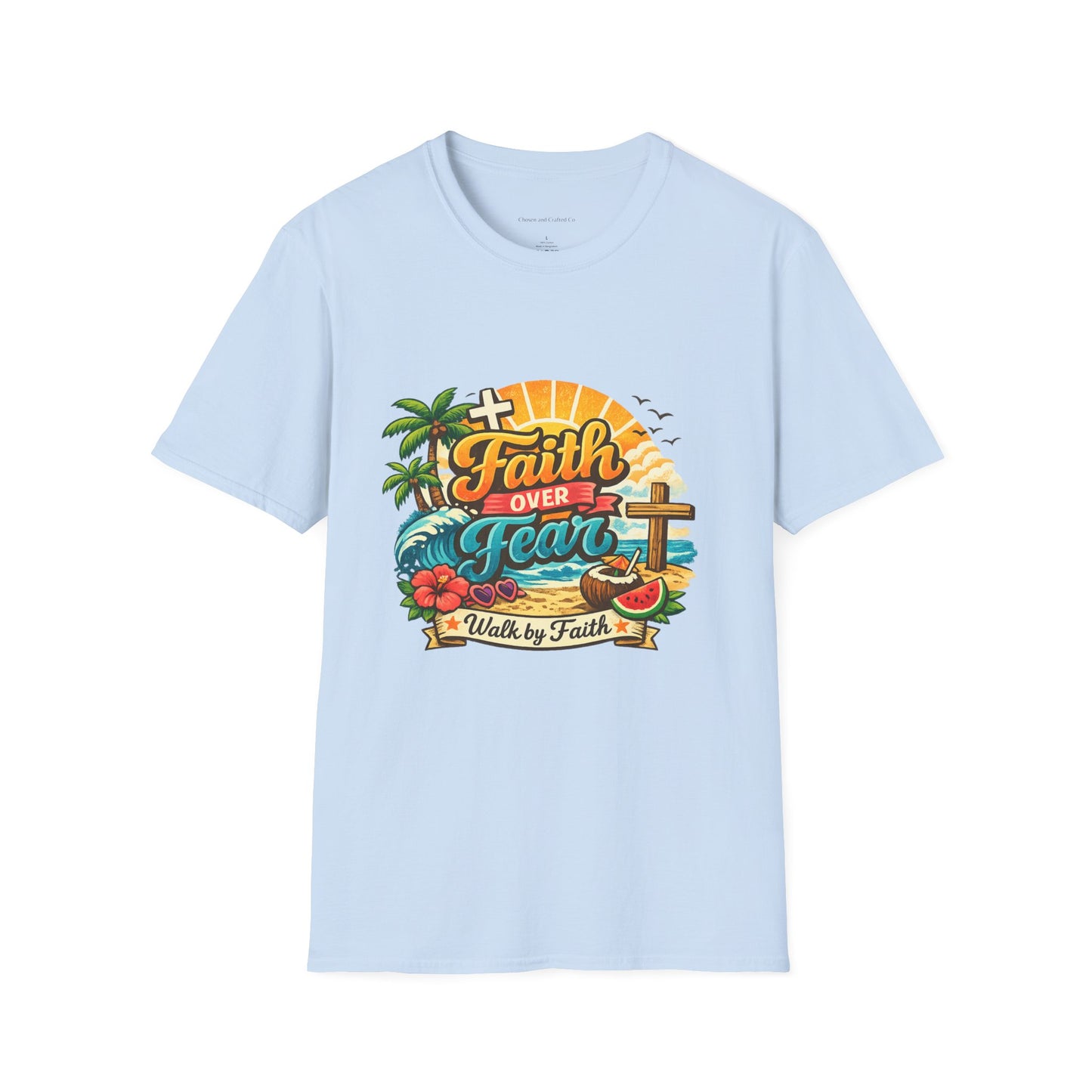 Faith Over Fear – Summer Faith Tshirt
