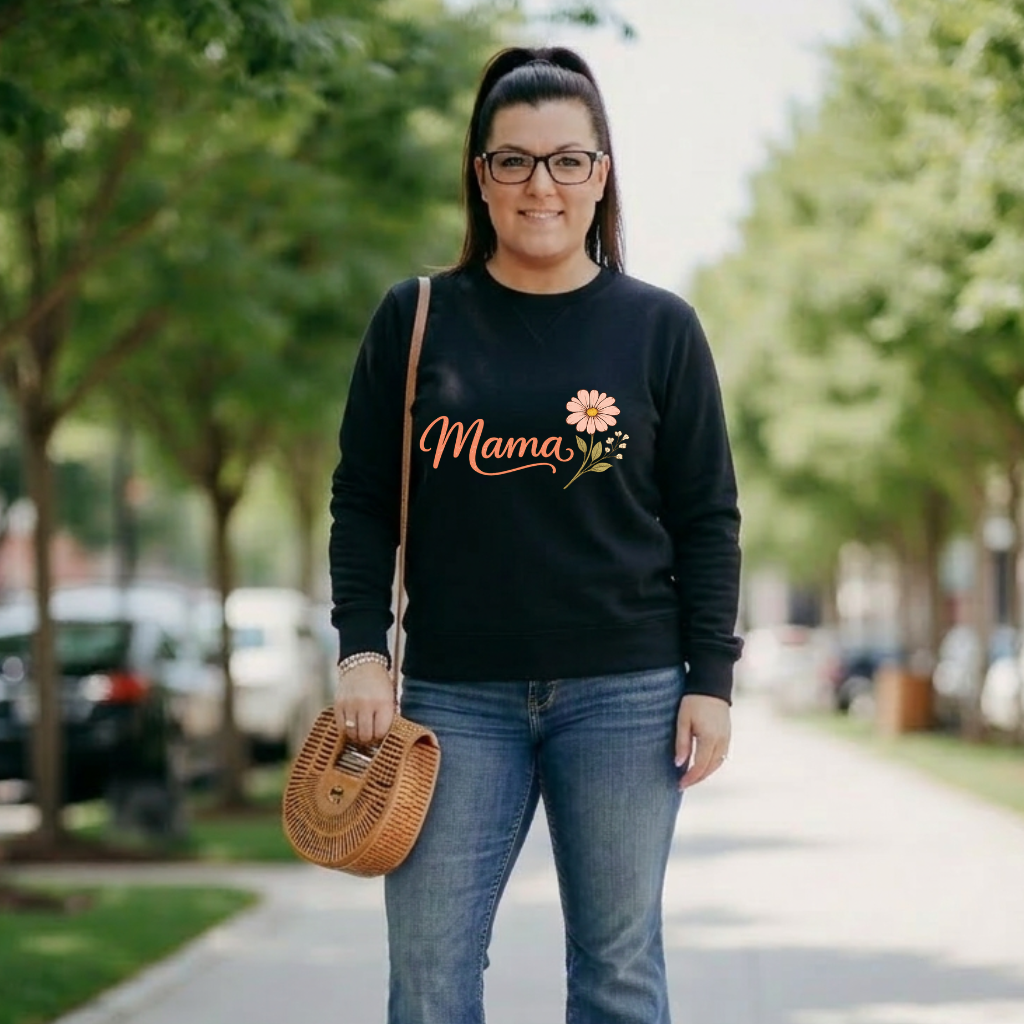 Motherhood is Kingdom Work Back Crewneck Sweatshirt