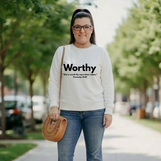 Worthy Woman's Crewneck Sweatshirt
