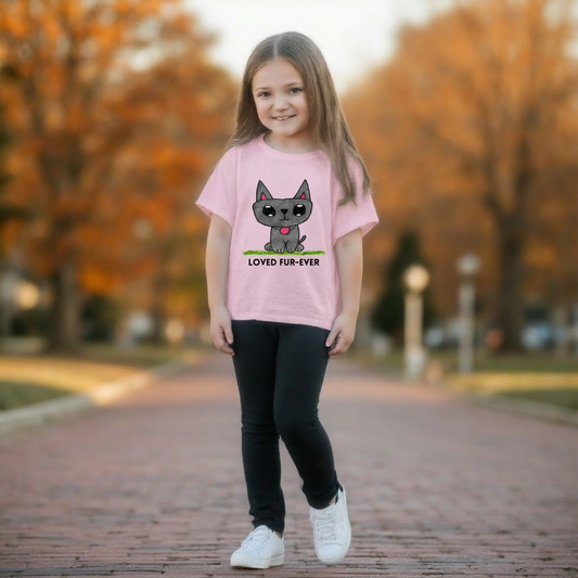 Loved Fur-Ever Toddler Tshirt