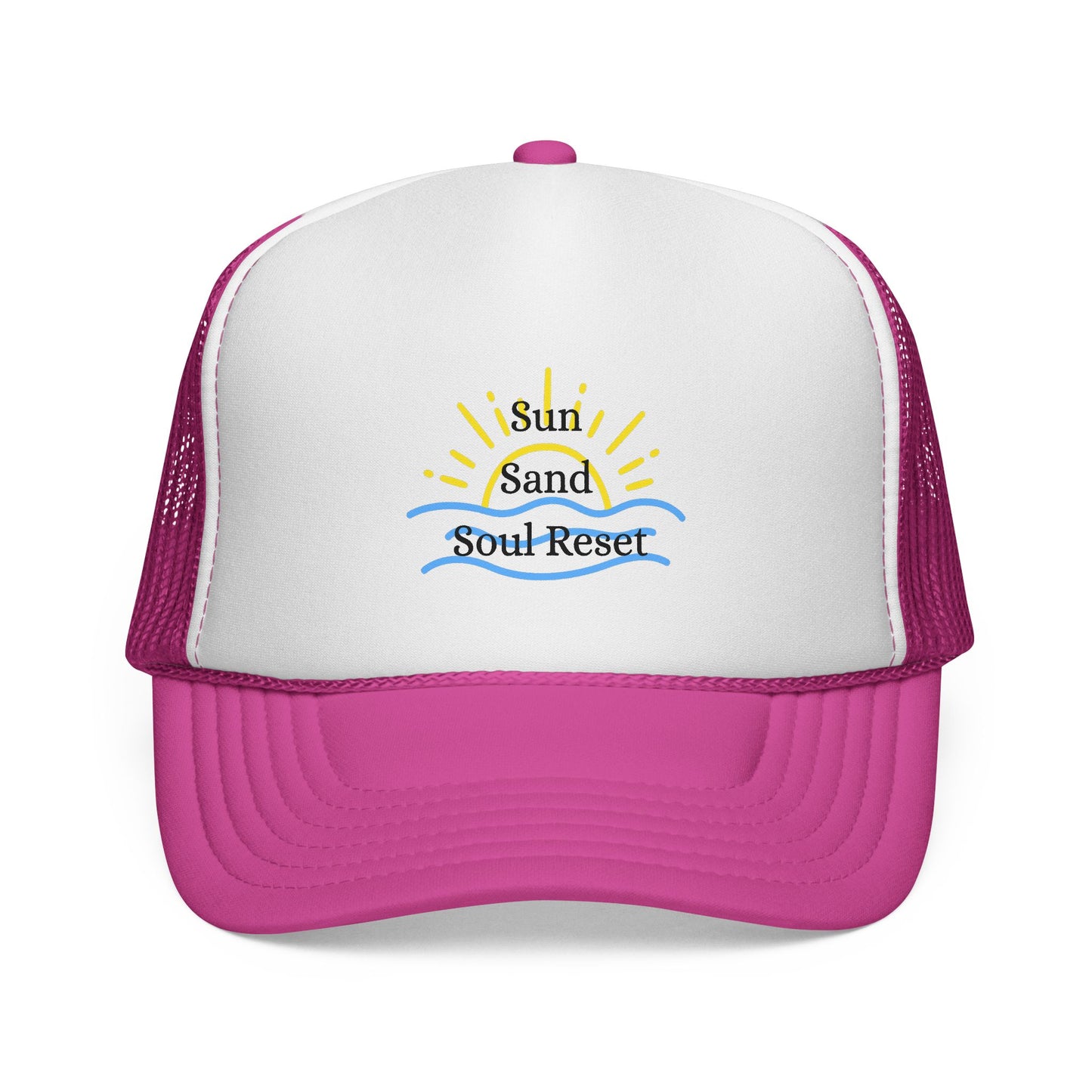 Sun, Sand, Soul Reset Trucker Hat