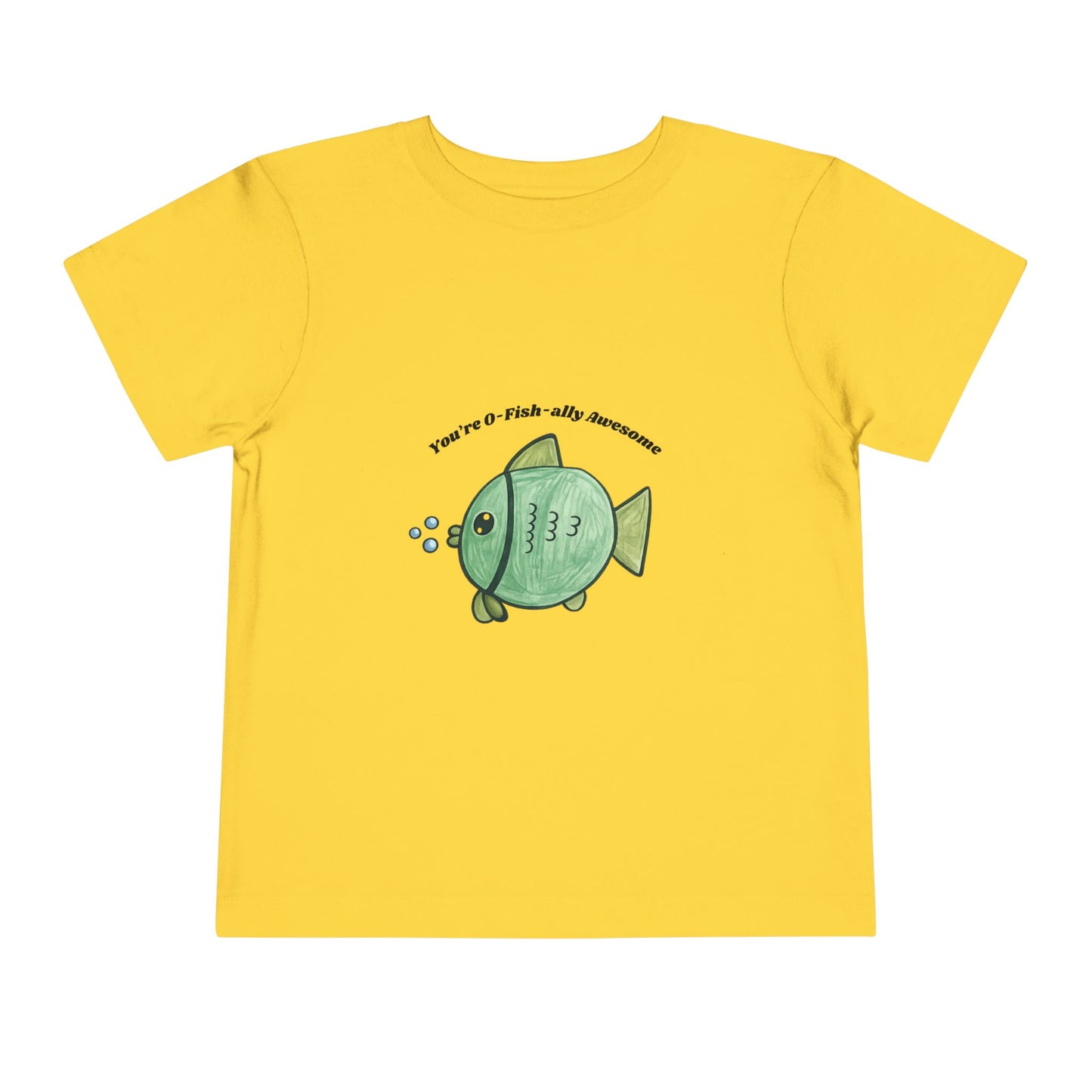 O-Fish-ally Awesome Toddler Tshirt