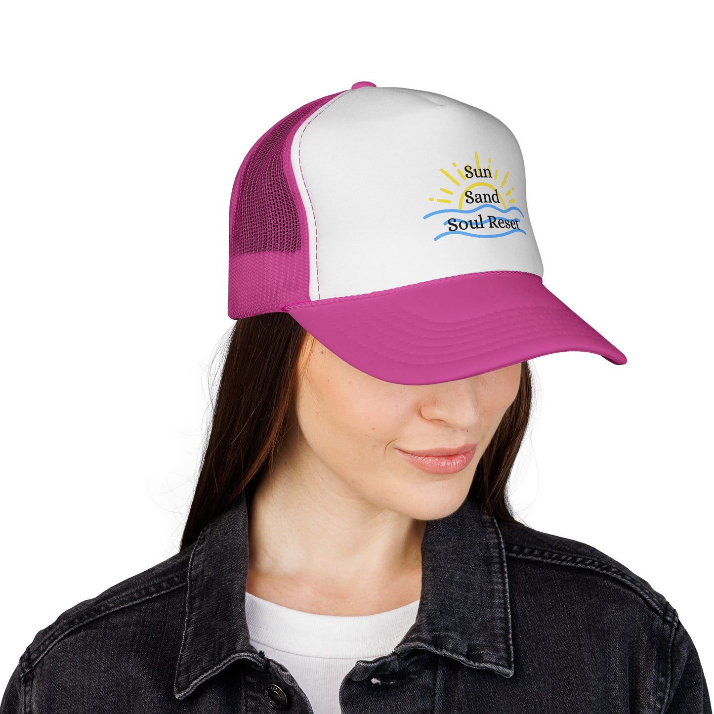 Sun, Sand, Soul Reset Trucker Hat