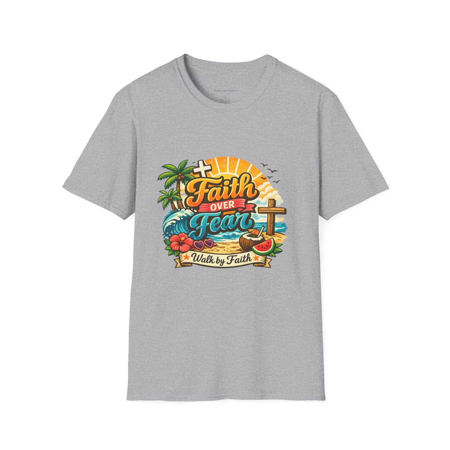 Faith Over Fear – Summer Faith Tshirt