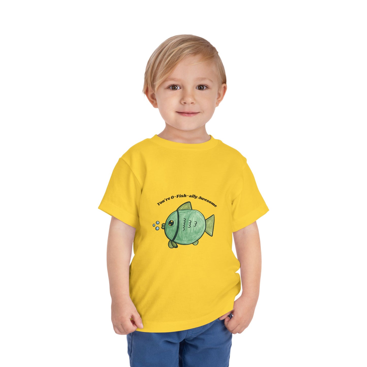 O-Fish-ally Awesome Toddler Tshirt