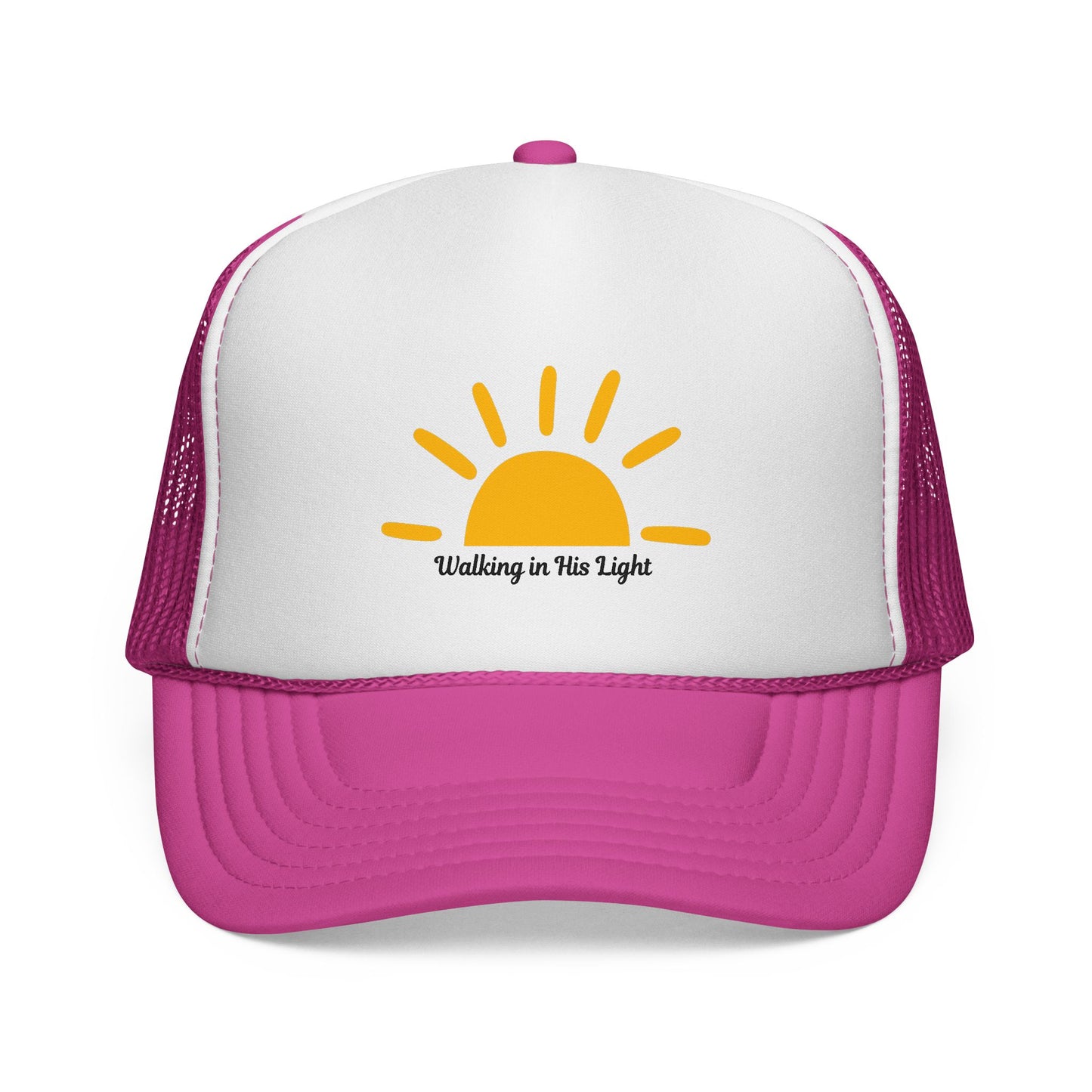 Walking in His Light Trucker Hat