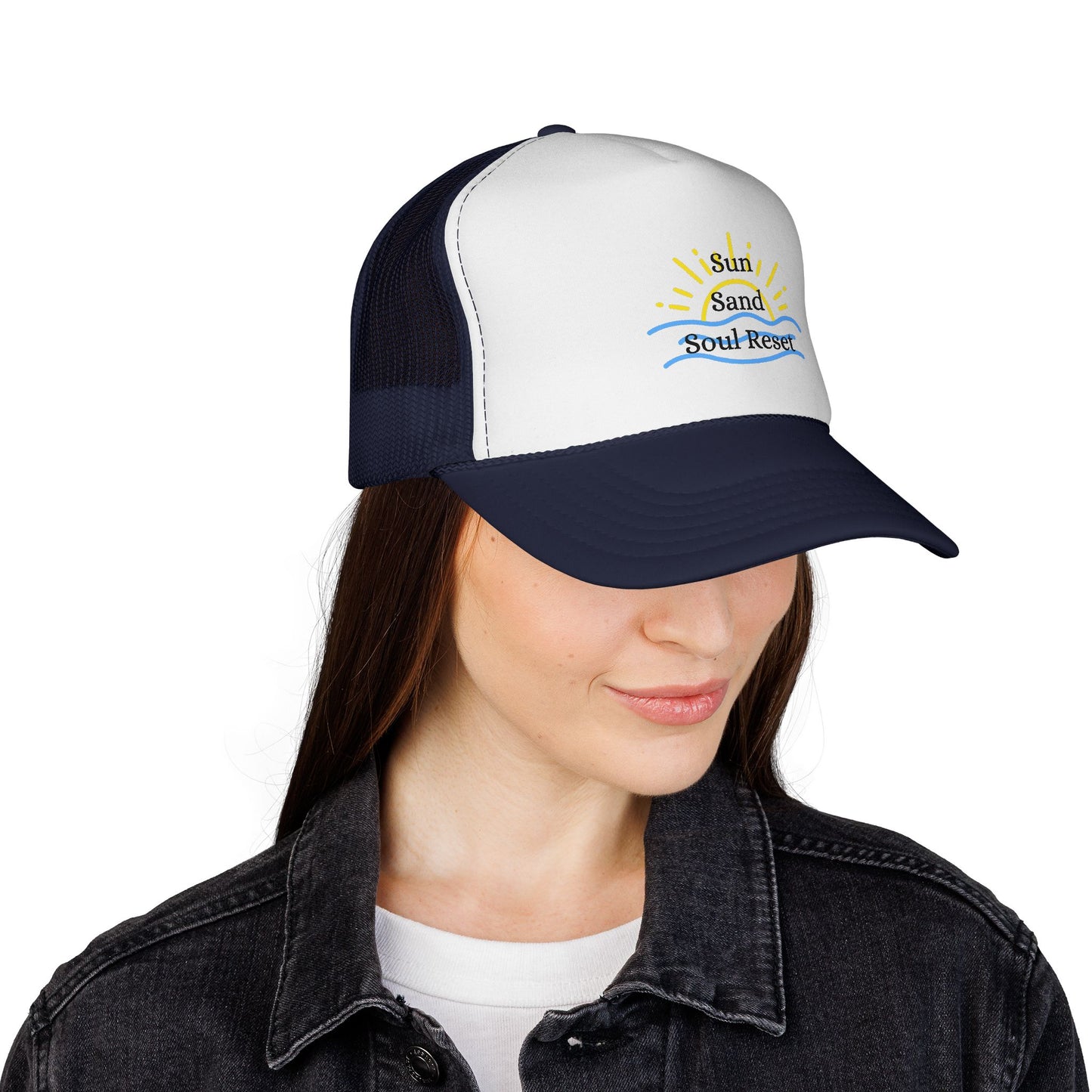 Sun, Sand, Soul Reset Trucker Hat