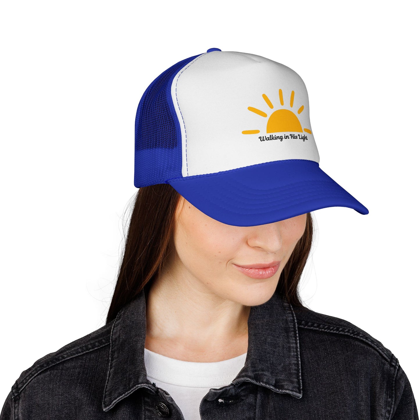 Walking in His Light Trucker Hat