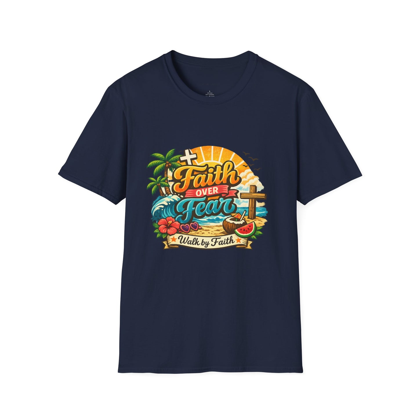 Faith Over Fear – Summer Faith Tshirt