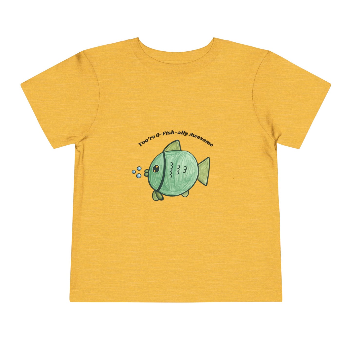O-Fish-ally Awesome Toddler Tshirt