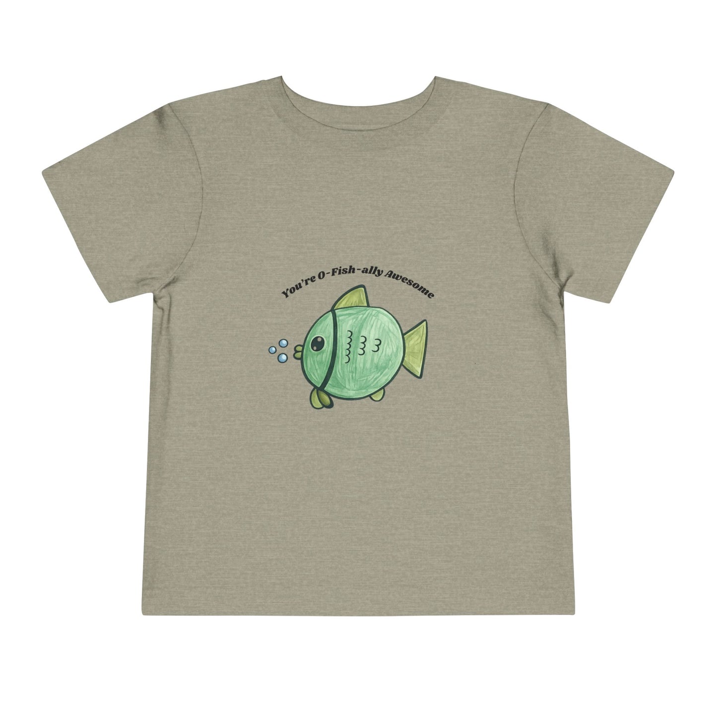 O-Fish-ally Awesome Toddler Tshirt