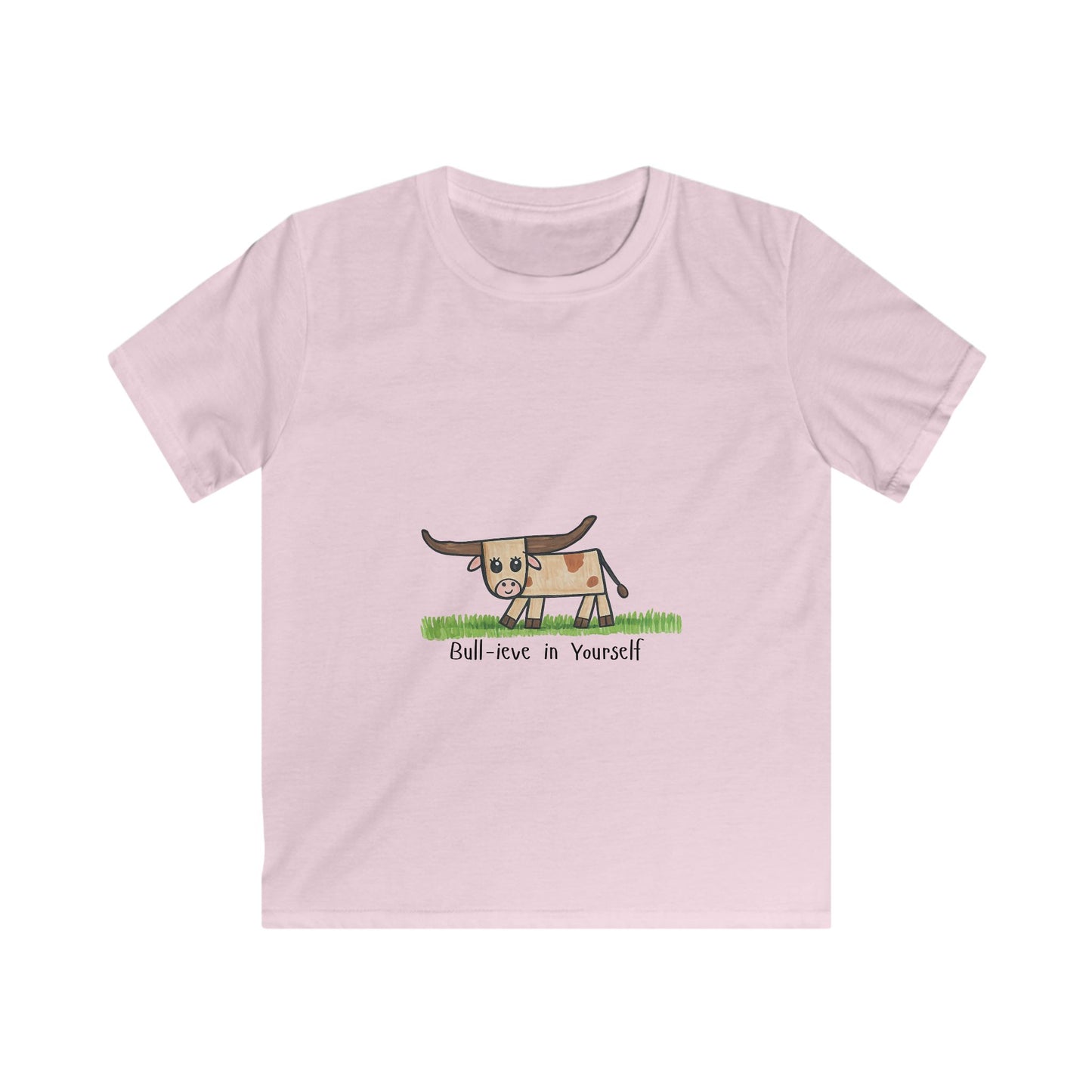 Bull-ieve in Yourself  Youth Tshirt