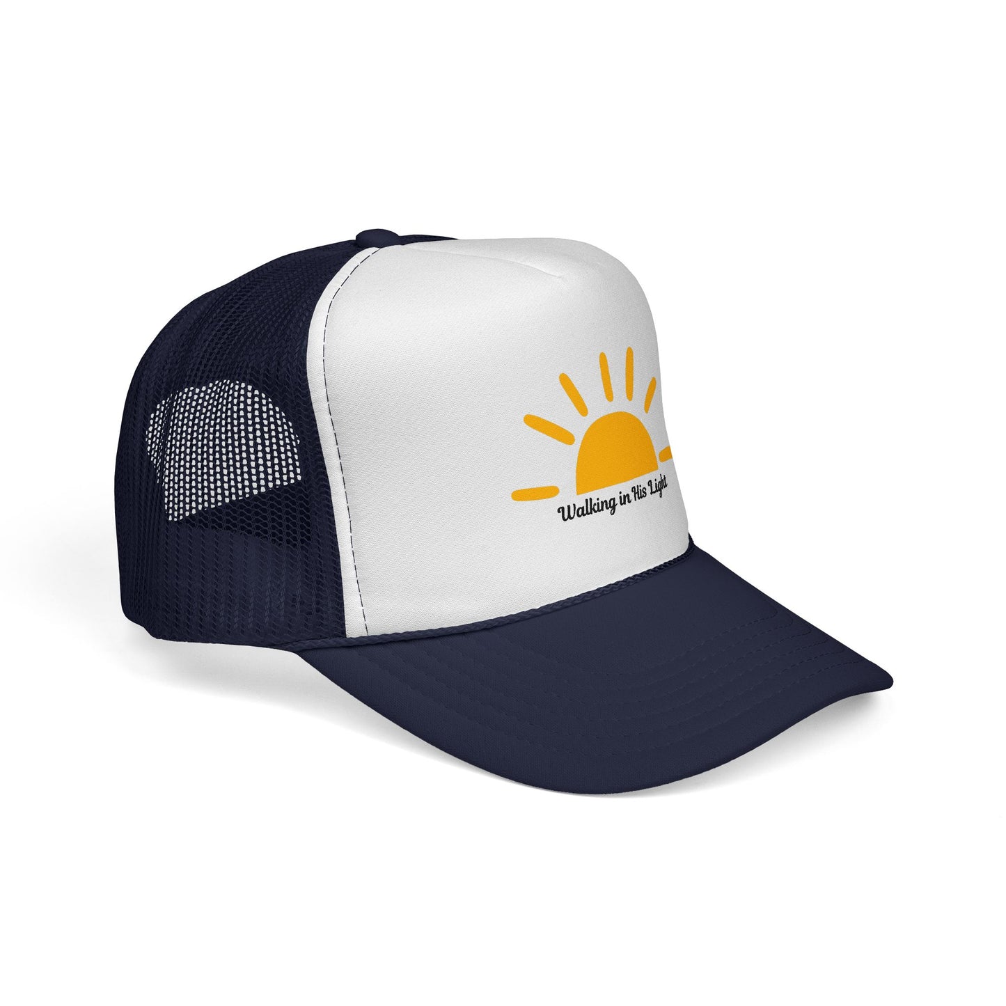 Walking in His Light Trucker Hat