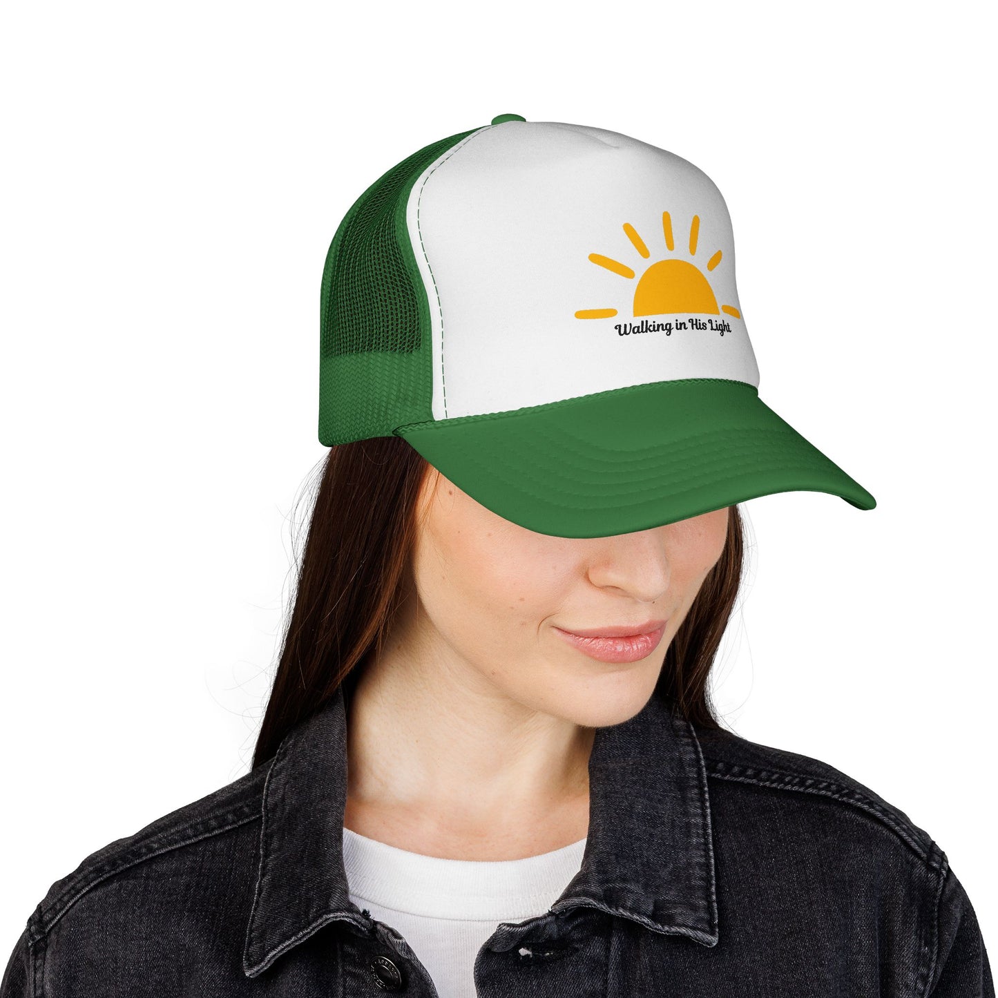 Walking in His Light Trucker Hat