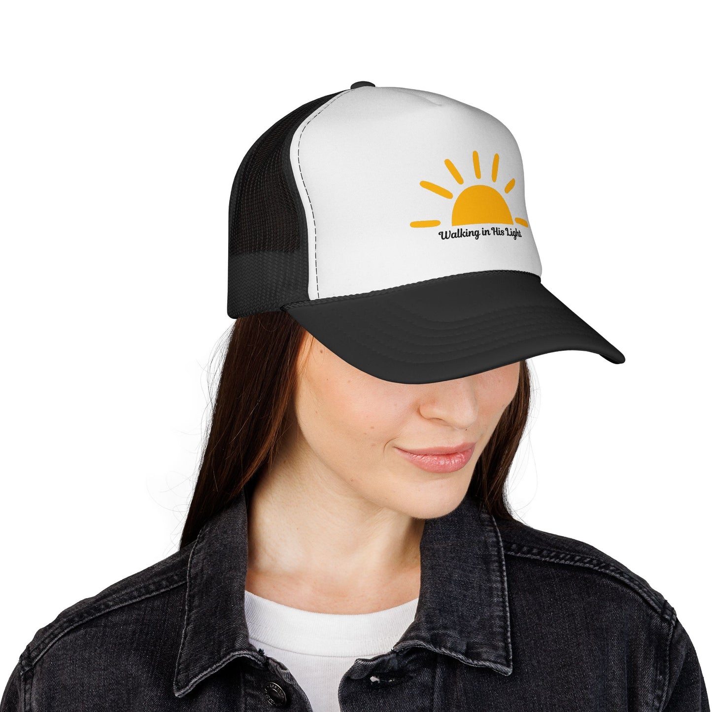Walking in His Light Trucker Hat