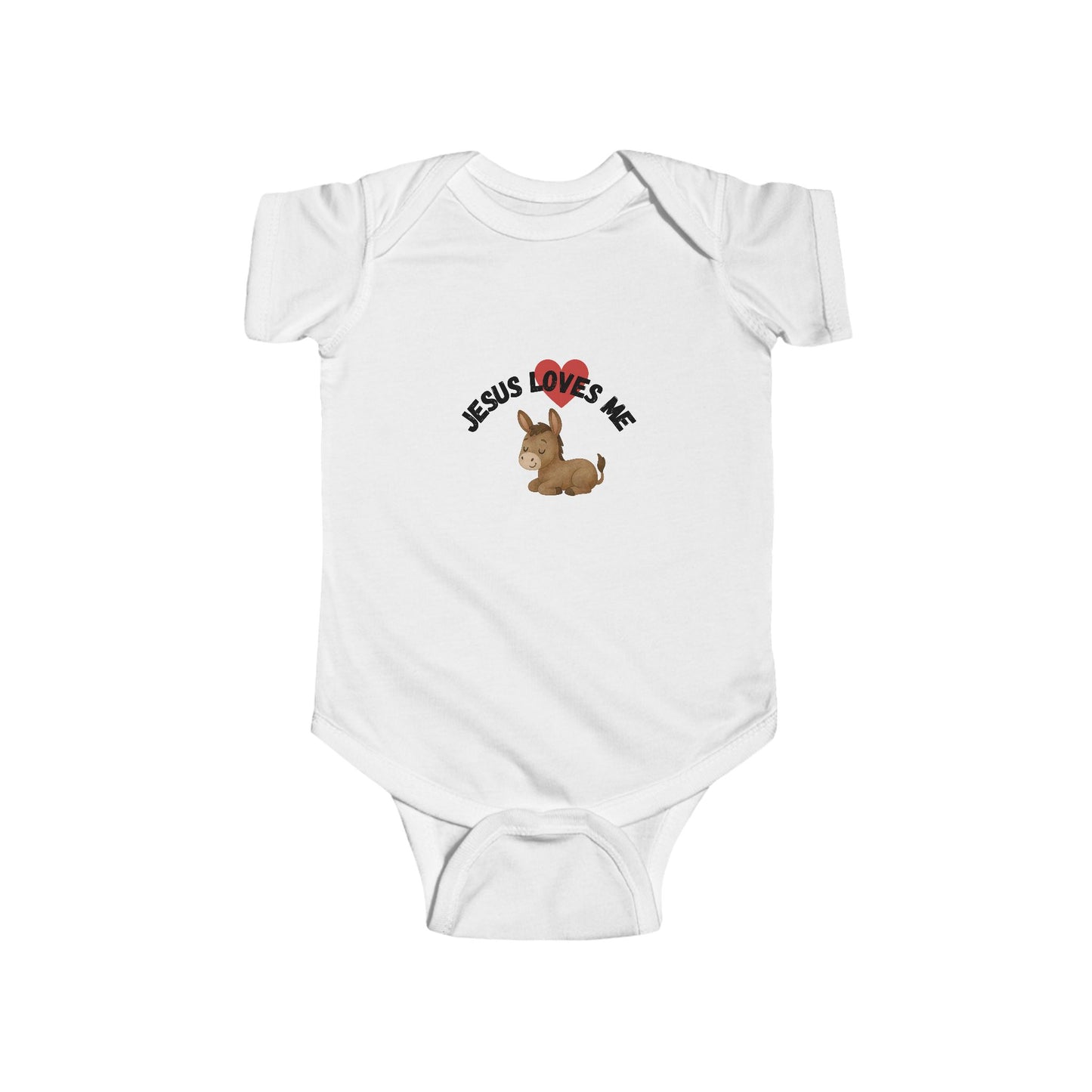 Jesus Loves Me Infant Bodysuit